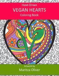 bokomslag Vegan Hearts: Coloring Book