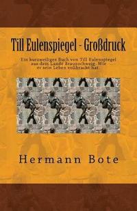 bokomslag Till Eulenspiegel - Großdruck: Ein kurzweiliges Buch von Till Eulenspiegel aus dem Lande Braunschweig. Wie er sein Leben vollbracht hat.