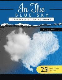 bokomslag In the Blue Volume 1: Sky Grayscale coloring books for adults Relaxation Art Therapy for Busy People (Adult Coloring Books Series, grayscale