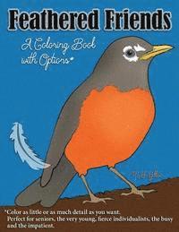 bokomslag Feathered Friends: A Coloring Book with Options