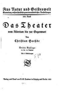 Das Theater Vom Altertum Bis Zur Gegenwart