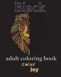 bokomslag Black Adult Coloring Book