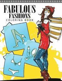 bokomslag Fabulous Fashions coloring Book: 1960s Fashion Coloring Book for Adults