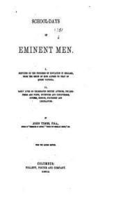bokomslag School-Days of Eminent Men