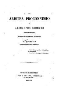 bokomslag De Aristea Proconnesio et Arimaspeo Poemate
