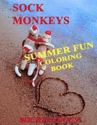 bokomslag Sock Monkeys: Summer Fun Coloring Book