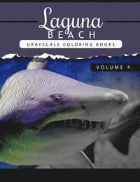 bokomslag Laguna Beach Volume 4: Sea, Lost Ocean, Dolphin, Shark Grayscale coloring books for adults Relaxation Art Therapy for Busy People (Adult Colo