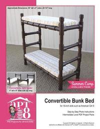 bokomslag Convertible Bunk Bed: Intermediate-Level PVC Project for 18-inch Dolls