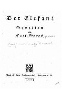 bokomslag Der Elefant, Novellen