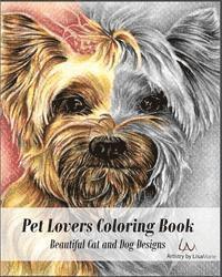 bokomslag Pet Lovers Coloring Book: Beautiful Grayscale Cat and Dog Designs for Coloring