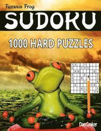 Dan Croker - Famous Frog Sudoku 1,000 Hard Puzzles: A Brain Yoga Series Book, Häftad