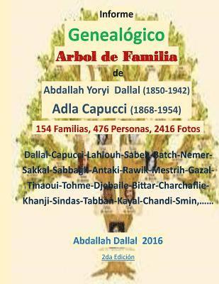 Arbol de Familia Capucci Dallal Informe Genealogico: Informe Genealógico 2da Edición 1
