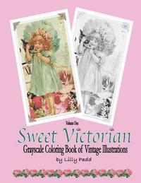 bokomslag Sweet Victorian: Grayscale Coloring Book of Vintage Illustrations