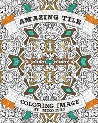 Amazing Tile Coloring Image: Amazing Tile coloring image for relaxing 1