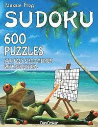 Dan Croker - Famous Frog Sudoku 600 Puzzles With Solutions. 300 Easy and 300 Medium: A Beach Bum Sudoku Series Book, Häftad