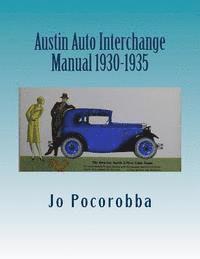 bokomslag Austin Auto Interchange Manual 1930-1935