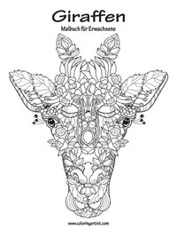 bokomslag Giraffen-Malbuch für Erwachsene 1
