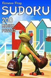 Dan Croker - Famous Frog Sudoku 200 Medium Puzzles With Solutions: A Travel Sudoku Series Book, Häftad