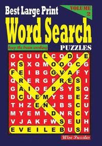 bokomslag Best Large Print Word Search Puzzles