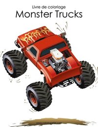 bokomslag Livre de coloriage Monster Trucks 1