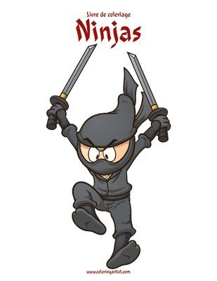 Livre de coloriage Ninjas 1 1