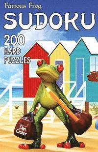 Dan Croker - Famous Frog Sudoku 200 Hard Puzzles With Solutions: A Travel Sudoku Series Book, Häftad