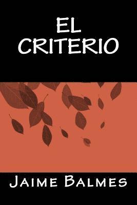 Jaime Balmes, Onlyart Books - El Criterio, Häftad