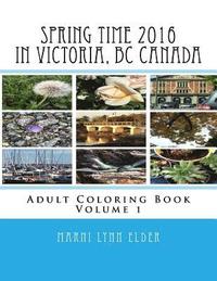 bokomslag Spring Time in Victoria, BC Canada: Adult Coloring Book Volume 1