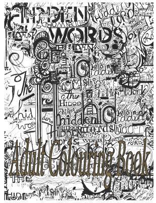 Hidden Words: Adult Colouring Book 1