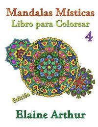 bokomslag Mandalas Misticas Libro para Colorear No. 4 Edicion Especial