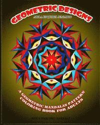 bokomslag Geometric Designs: A Geometric Mandalas Pattern Coloring Book for Adults