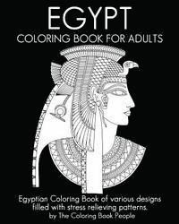 Coloring Book People - Egypt Coloring Book For Adults: Egyptian Coloring Book of various designs filled with stress relieving patterns., Häftad. Tillgänglighet: Lägg i varukorg