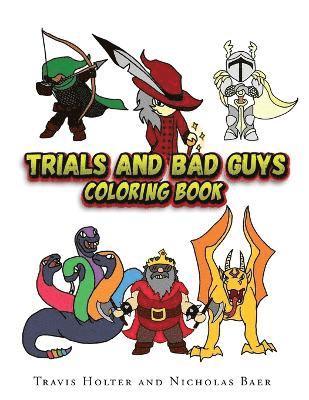 bokomslag Trials and Bad Guys Coloring Book