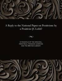 bokomslag A Reply to the National Paper on Positivism