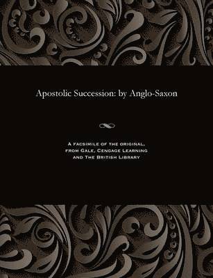 bokomslag Apostolic Succession