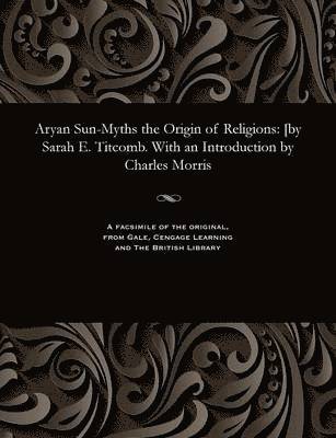 bokomslag Aryan Sun-Myths the Origin of Religions