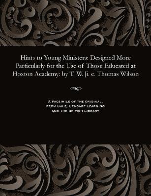 Hints to Young Ministers 1