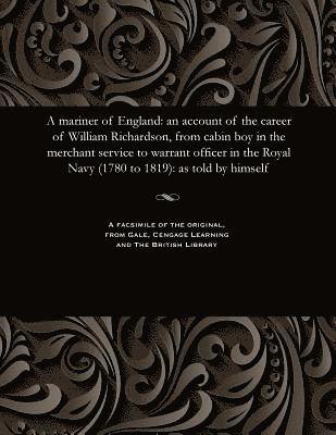 bokomslag Mariner of England