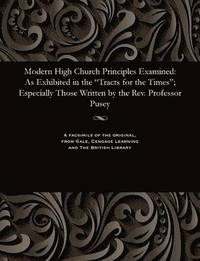 bokomslag Modern High Church Principles Examined