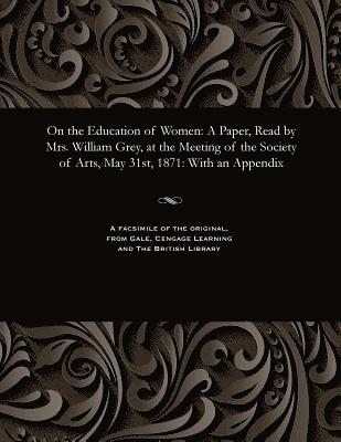 bokomslag On the Education of Women