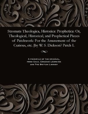 bokomslag Stromata Theologica, Historica