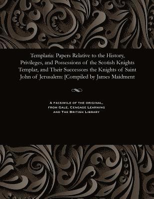 bokomslag Templaria