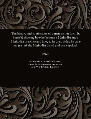 bokomslag History and Confessions of a Man