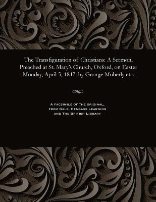 bokomslag The Transfiguration of Christians