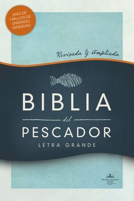 bokomslag RVR 1960 Biblia del Pescador letra grande, tapa dura