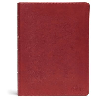 Holman Bible Staff Holman Bible Staff, Alistair Begg, Holman Bible Publishers - KJV Spurgeon Study Bible, Crimson LeatherTouch, Inbunden