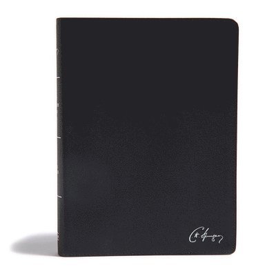 KJV Spurgeon Study Bible, Black Genuine Leather