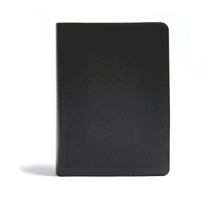 CSB He Reads Truth Bible, Black LeatherTouch