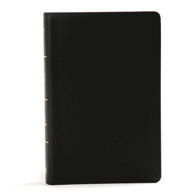 KJV Large Print Personal Size Reference Bible, Black Leathertouch