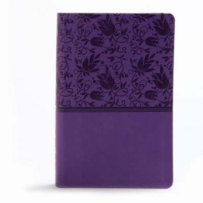 Holman Bible Staff Holman Bible Staff, Holman Bible Publishers - KJV Large Print Personal Size Reference Bible, Purple Leathertouch Indexed, Inbunden
